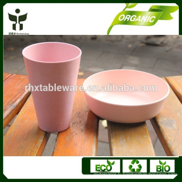 eco-friendly bamboo melamine ware set